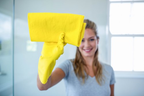 Waste water and materials handled responsibly after cleaning